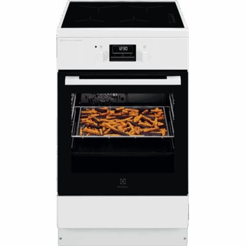 Electrolux Indukčný sporák s parnou funkciou SteamBake LKI564266W