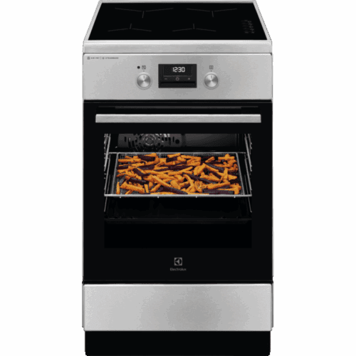Electrolux Indukčný sporák s parnou funkciou SteamBake LKI564266X