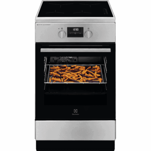 Electrolux Indukčný sporák s parnou funkciou SteamBake LKI564267X