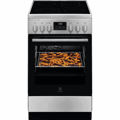 Electrolux Sklokeramický sporák s parnou funkciou SteamBake LKR564255X