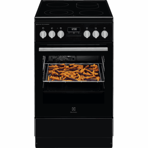 Electrolux Sklokeramický sporák s parnou funkciou SteamBake LKR564275K