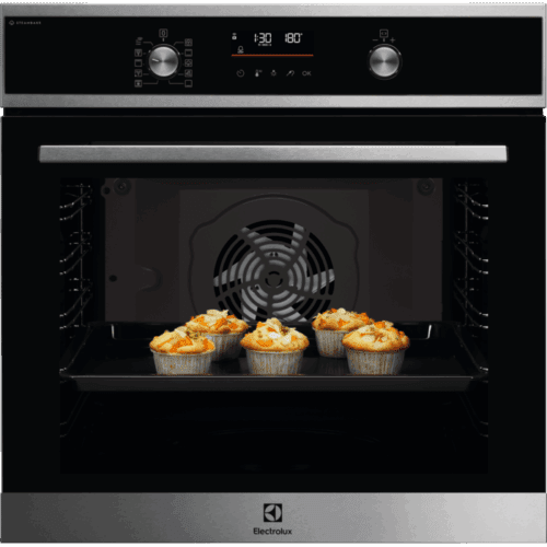 Electrolux Vstavaná rúra séria 600 s parnou funkciou SteamBake EOD6F77WX