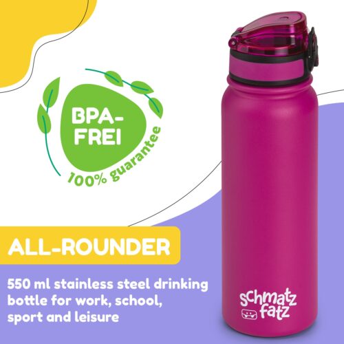 Klarstein Wakaba termoska 550 ml z nehrdzavejúcej ocele Tritan BPA-Free – Obrázok 2
