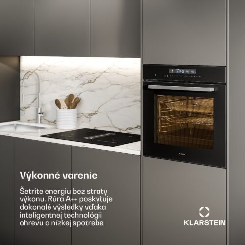 Klarstein Airjet rúra | Elektrická rúra s funkciou fritézy | 2900 W | 72 l | 60 cm – Obrázok 2