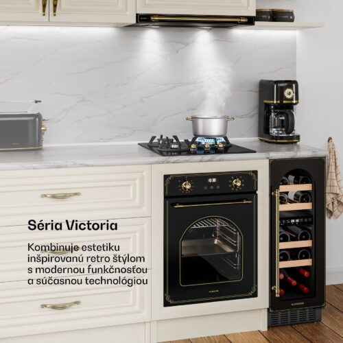 Klarstein Victoria plynová varná doska | 3 hliníkové horáky | kompatibilné so zemným plynom a LPG | 6050 W | 45 cm – Obrázok 2