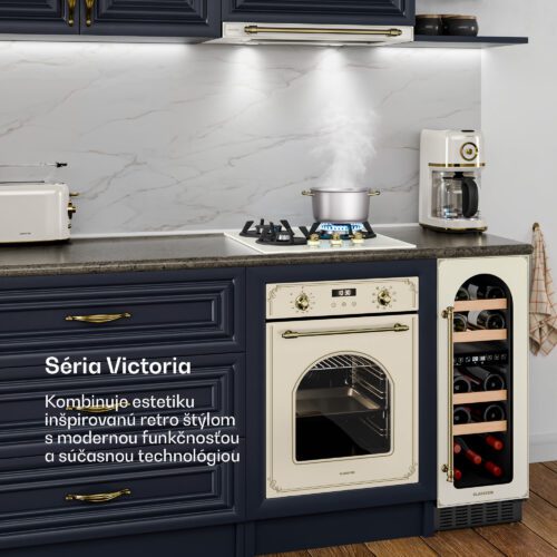 Klarstein Victoria plynová varná doska | 3 hliníkové horáky | kompatibilné so zemným plynom a LPG | 6050 W | 45 cm – Obrázok 2