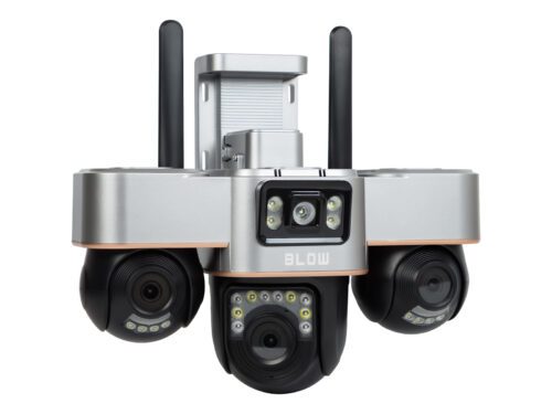 BLOW WiFi kamera 3 otočné objektívy 6MP V-BP36 čierna