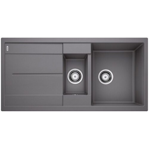 Blanco Metra 6 S s excentrom sivá skala