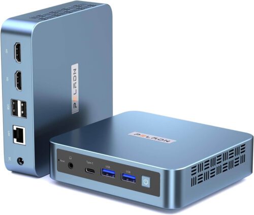 PELADN WI-6 Mini PC Intel N100 8GB RAM 256GB SSD Windows 11 Pro 4K
