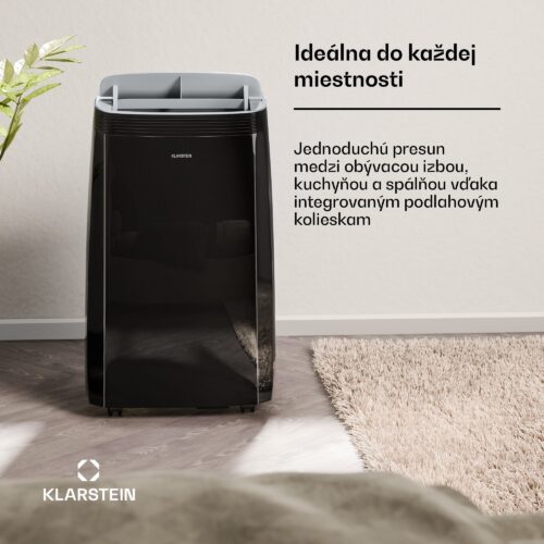 Klarstein Grandbreeze mobilná klimatizácia | 12000 BTU | 42 cm | 56 m² | Energetická trieda A+ – Obrázok 2