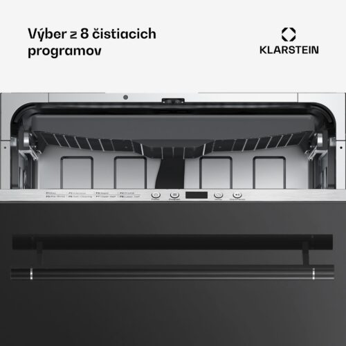 Klarstein Luxara vstavaná umývačka riadu | 8 programov | Technológia Aqua-Stop | 1900 W | 60 cm – Obrázok 2