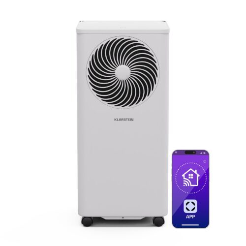 Klarstein Aero Ring 9K klimatizačné zariadenie 9 000 BTU mobilné a inteligentné pre max. 31 m² so hlasovým ovládaním