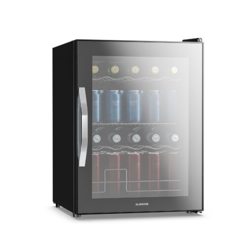Klarstein Beersafe chladnička na nápoje so zrkadlovými sklenenými dverami | 64 x 48 cm | Vnútorné LED osvetlenie