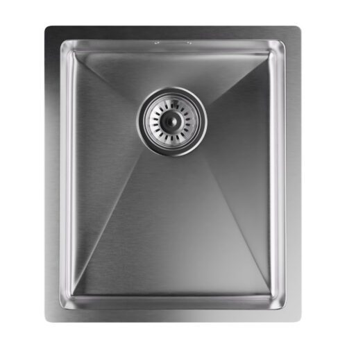 Klarstein TitanSteel Kuchynský drez 45 x 39 cm (DxŠ) s povrchom odolný voči hrdzi