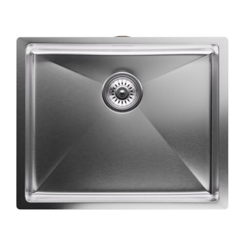 Klarstein TitanSteel Kuchynský drez 45 x 55 cm (DxŠ) s povrchom odolný voči hrdzi