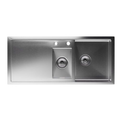 Klarstein TitanSteel kuchynský drez s odkvapkávačom