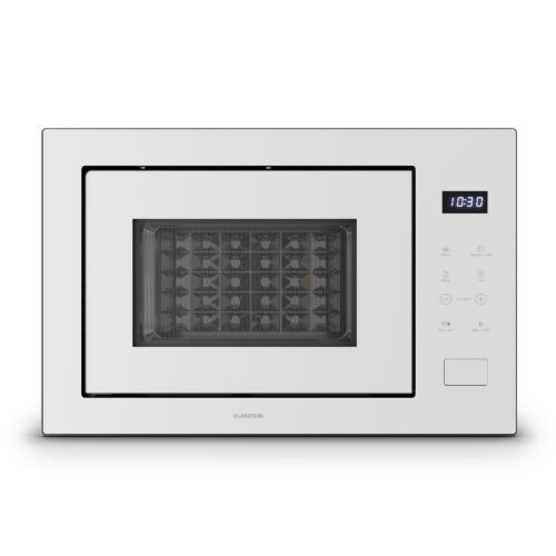 Klarstein Velaire vstavaná mikrovlnná rúra s grilom | 1200 W gril | 850 W mikrovlnná rúra | 60 cm