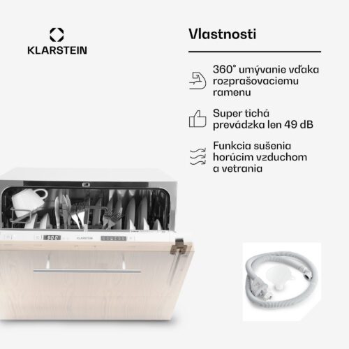 vstavaná umývačka riadu
