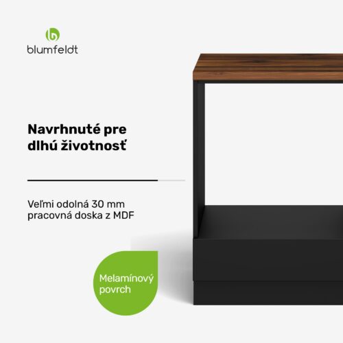 Stabilná MDF pracovná doska
