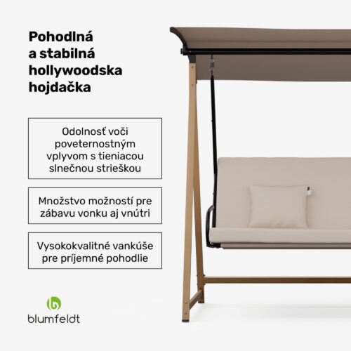 hollywoodska hojdačka