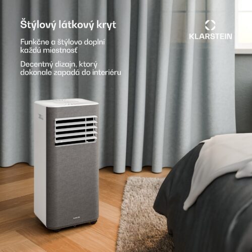 Klarstein AireLux mobilná klimatizácia | 9000 BTU | 31 cm | 33 m² | Energetická trieda A – Obrázok 2