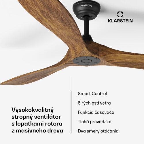 lopatky rotora z masívneho dreva