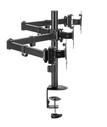 Spacetronik Držiak monitoru kĺbový pre 3 monitory SPA130 – Obrázok 2