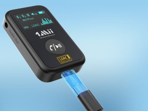 1Mii B07 PRO+ Aux Bluetooth prijímač 5.3 s LDAC aptX-HD – Obrázok 2