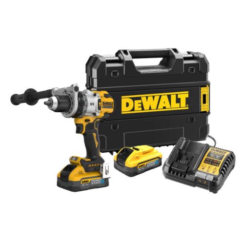 AKU vŕtačka s príklepom DeWALT DCD1007H2T 18V 2x 5