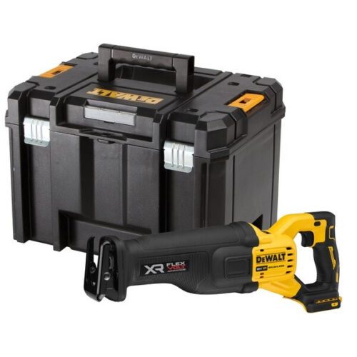Aku bezuhlíková mečová píla DeWALT DCS386NT POWERSTACK 18V (bez akumulátora a nabíjačky) DCS386NT