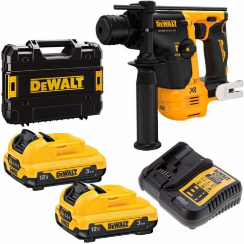 Aku bezuhlíkové vŕtacie kladivo DeWALT DCH072L2 12 V 2 x XR 3