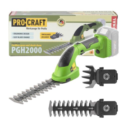 Aku nožnice na trávu Procraft PGH2000 (bez batérie a nabíjačky) | PGH2000 PGH2000