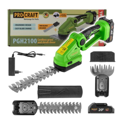 Aku nožnice na trávu a kríky Procraft PGH2100 | PGH2100 PGH2100