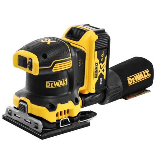 Aku vibračná brúska DeWALT DCW200P2 18V 2x5