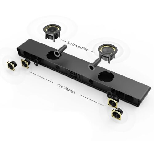 Bluetooth Soundbar Vaabzz S2RL subwoofer – Obrázok 2