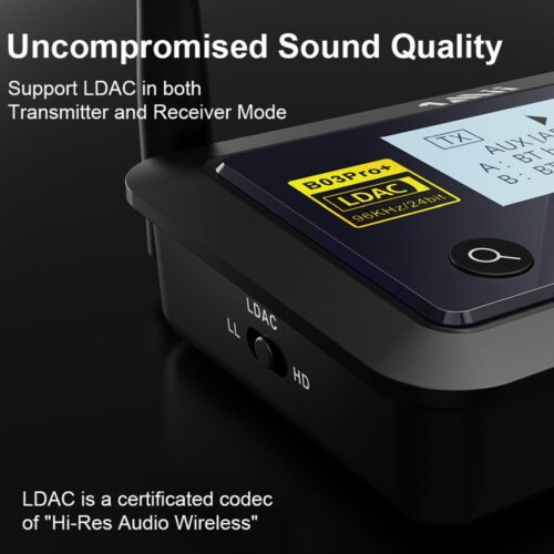 Bluetooth audio vysielač 1Mii B03Pro+ – Obrázok 2