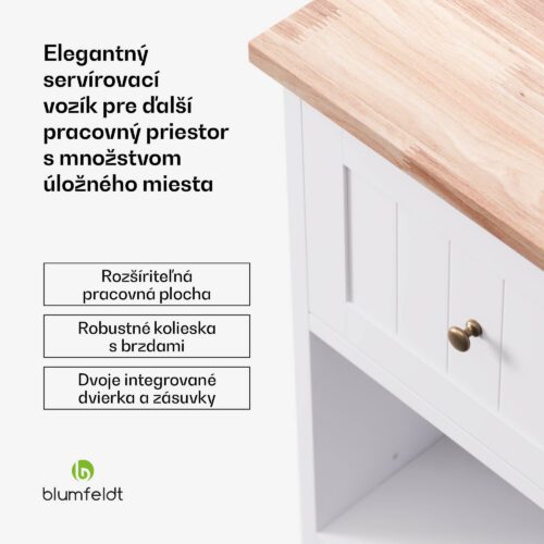 servírovací vozík