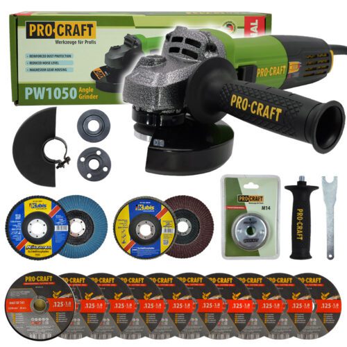 Brúska uhlová Procraft PW1050 + rýchloupínacia matica