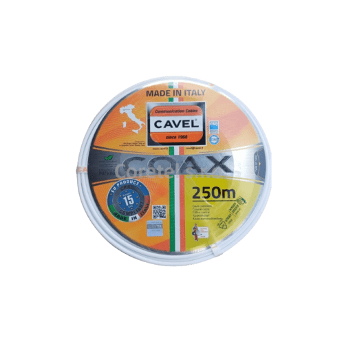 CAVEL RP65BV250 koaxiálny kábel 75 Ohm A+ tienenie 250 m DĹŽKA: 250m – Obrázok 2
