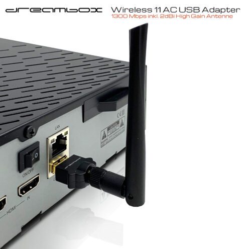 Dreambox Dual Band Wifi USB adaptér 1300Mbps – Obrázok 2