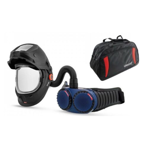 Filtračná súprava s FJ CleanAir AerGO a kuklou Omnira COMBI air Ready 2 Work 303201