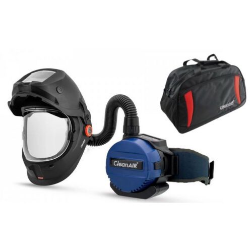Filtračná súprava s FJ CleanAir Basic a kuklou Omnira COMBI air Ready 2 Work 813201