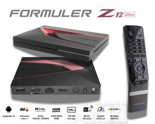Formuler Z12 ULTRA 4K – Obrázok 2
