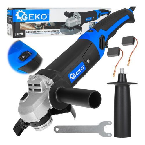 GEKO Uhlová brúska 125 mm s reguláciou otáčok
