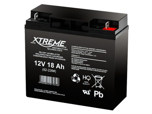 Gélová batéria XTREME 12V 18Ah AGM