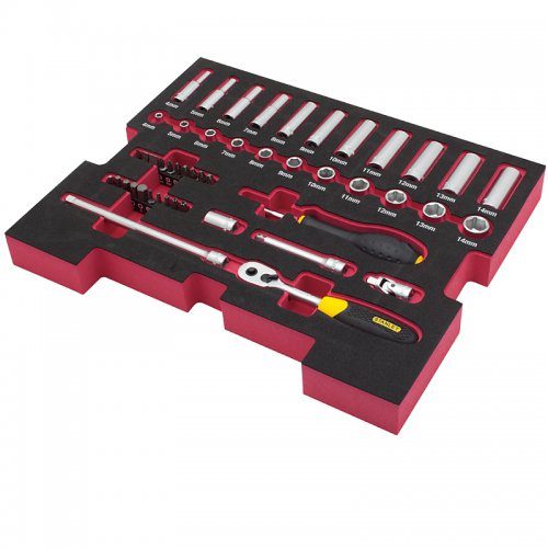 Gola sada pre škatule TSTAK 1/4" 48ks Stanley FMHT0-74295 FMHT0-74295