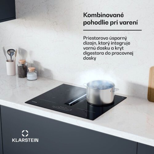 indukčný sporák + DownAir-digestor