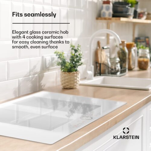 Klarstein Delicatessa 77 Flex vstavaná indukčná varná doska 4 zóny 7000 W – Obrázok 2