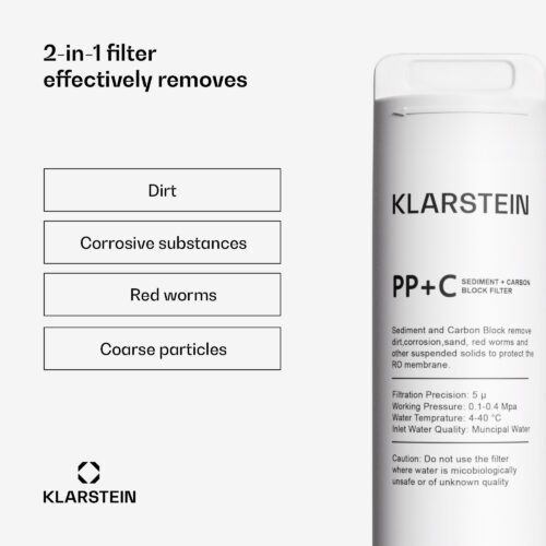 Klarstein PureFina PPC náhradný uhlíkový filter / príslušenstvo – Obrázok 2
