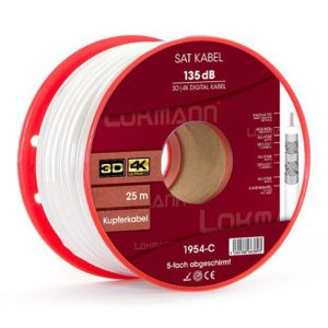 Lokmann biely 135dB 50m - medene jadro